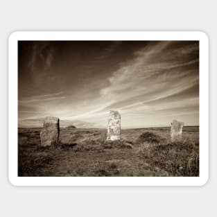 Nine Maidens of Boskednan, Cornwall Sticker